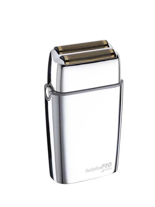 Barzdaskutė Mobili įkraunama plaukų skutimo mašinėlė BaByliss PRO Double Foil Metal Shaver FXFS2E