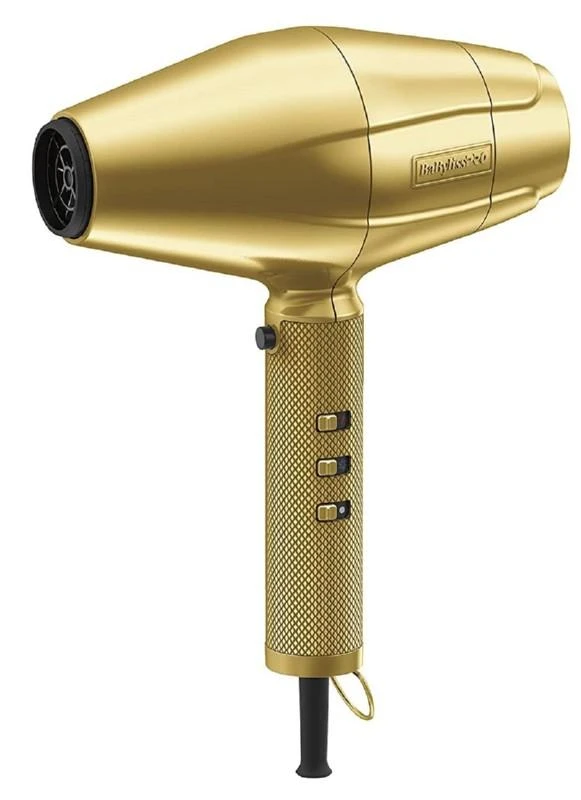 Profesionalus plaukų džiovintuvas BaByliss Pro 4 Artists Gold FX Digital Dryer FXBDG1E, 2200 W, aukso spalvos