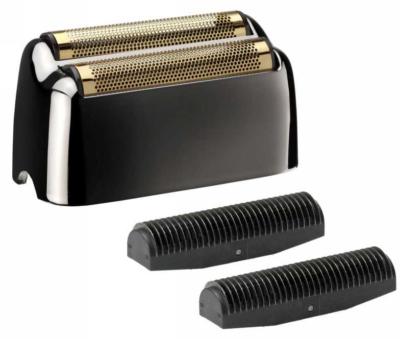 Tinklelio ir peiliukų rinkinys plaukų skutimo mašinėlei BaByliss PRO Replacement Foil Head 2 Cutters GunsteelFX FXRF2GSE, skirtas plaukų skutimo mašinėlei FXFS2GSE