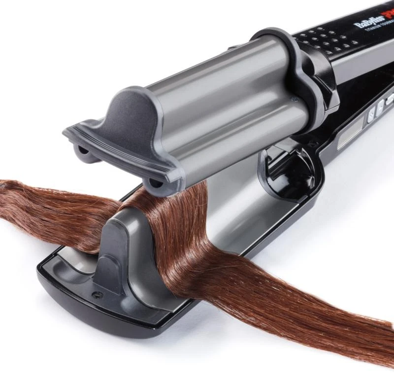 Trigubos plaukų bangavimo žnyplės BaByliss PRO BAB2469TTE su jonų technologija