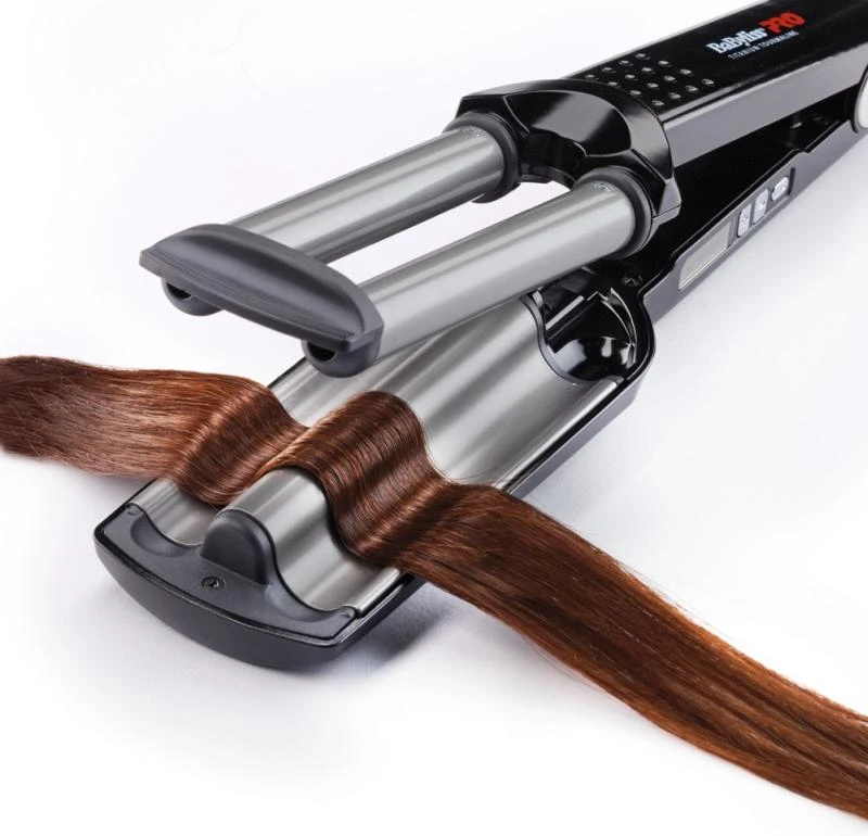 3D garbanų formavimo žnyplės BaByliss PRO BAB2369TTE su jonų technologija