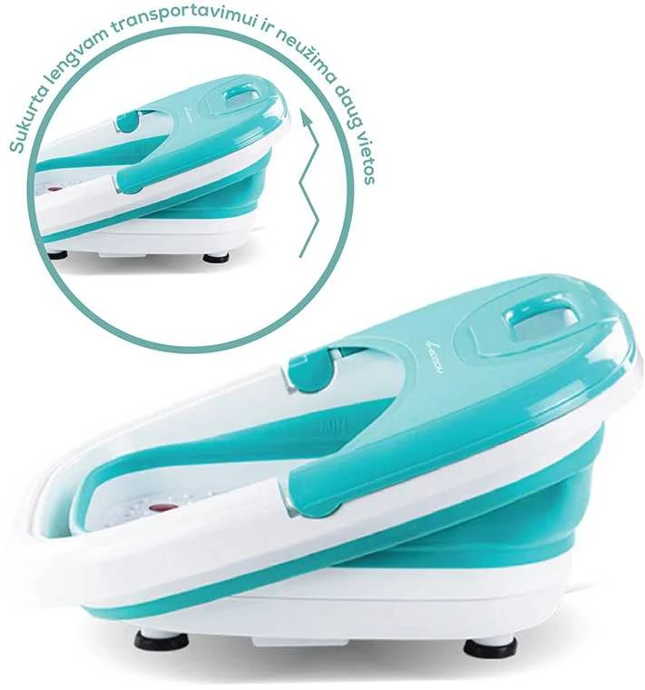Masažinė pėdų vonelė Be OSOM Foldable Foot SPA BEOSOM611, sulankstoma