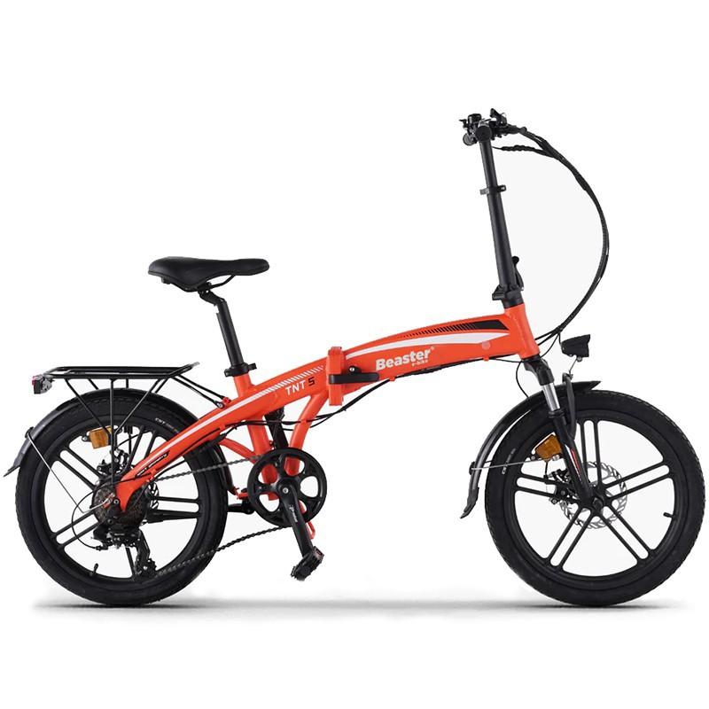Beaster Scooter Elektrinis dviratis Beaster BS29B, 250 W, 36 V, 8,8 Ah, oranžinis, sulankstomas