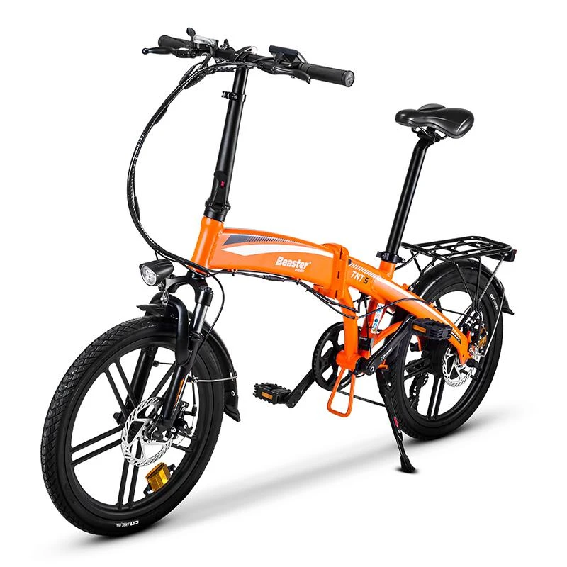 Beaster Scooter Elektrinis dviratis Beaster BS29B, 250 W, 36 V, 8,8 Ah, oranžinis, sulankstomas