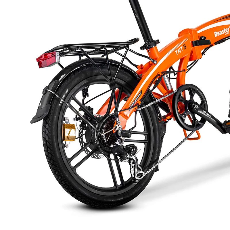 Beaster Scooter Elektrinis dviratis Beaster BS29B, 250 W, 36 V, 8,8 Ah, oranžinis, sulankstomas