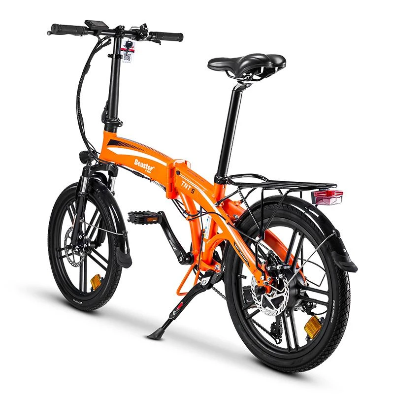 Beaster Scooter Elektrinis dviratis Beaster BS29B, 250 W, 36 V, 8,8 Ah, oranžinis, sulankstomas