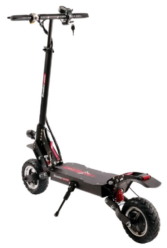 Elektrinis paspirtukas Beaster Scooter BS15PRO, 1200 W, 48 V, 18 Ah, naujos kartos amortizatoriai, skirtas bekelei
