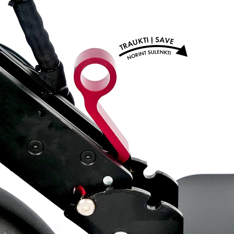 Elektrinis paspirtukas Beaster Scooter BS55, 2000 W, 48 V, 25 Ah, hidrauliniai stabdžiai, skirtas bekelei