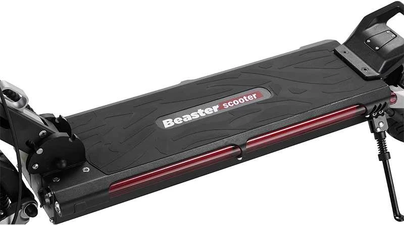 Elektrinis paspirtukas Beaster Scooter Epic, 48V 2*600W, 48V 19.2AH, skirtas bekelei
