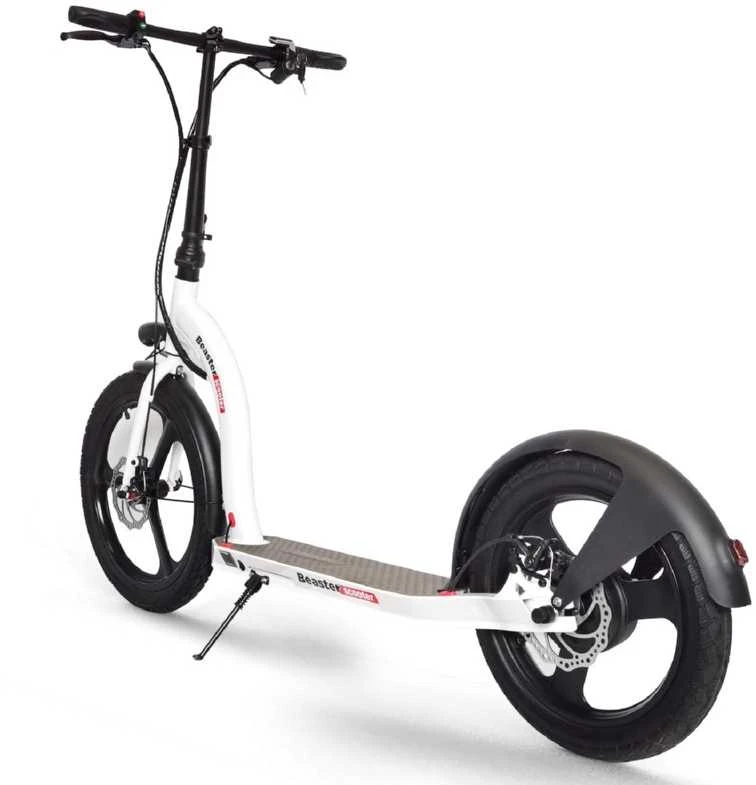 Elektrinis paspirtukas Beaster Scooter VOYAGER 350 W, 36 V, 10 Ah, baltas