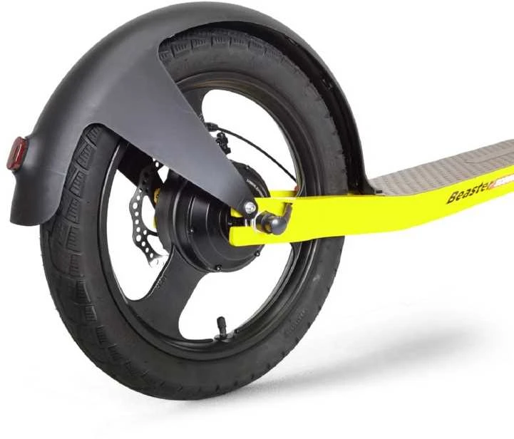 Elektrinis paspirtukas Beaster Scooter VOYAGER, 350 W, 36 V, 10 Ah, geltonas