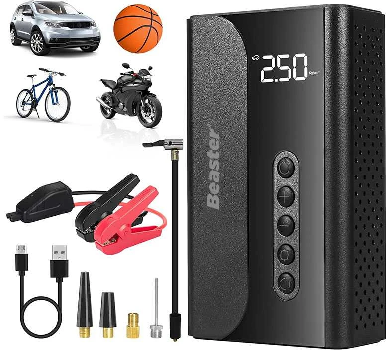 Beaster Scooter Elektrinė pompa - automobilio užvedimo įrenginys Beaster, BS009PM, 1000 A, 10400 mAH