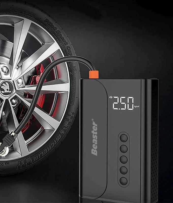 Beaster Scooter Elektrinė pompa - automobilio užvedimo įrenginys Beaster, BS009PM, 1000 A, 10400 mAH