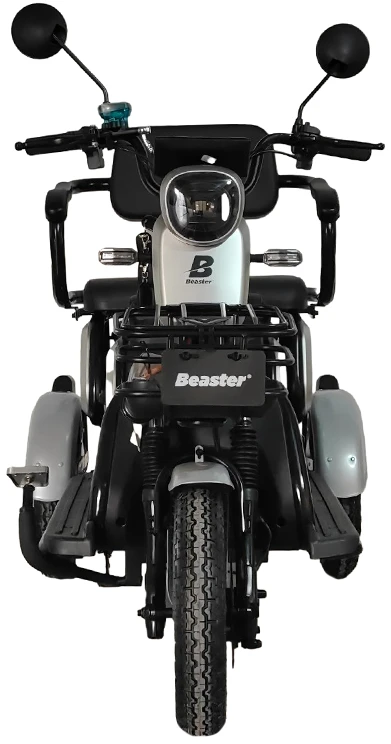 Beaster Elektrinis triratis motoroleris, BSKENDO4A, pilkas, surinktas, 500 W