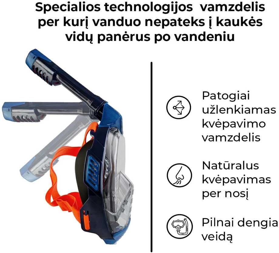 Beaster Scooter Nardymo kaukė Beaster BS1520SF, L/XL