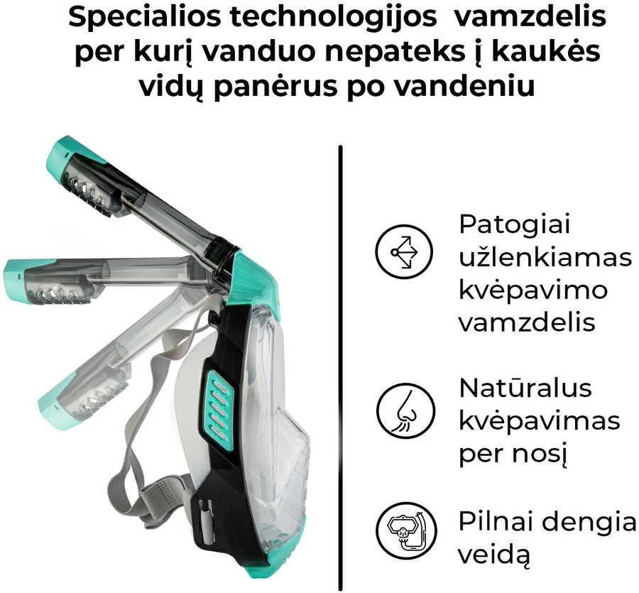 Beaster Scooter Nardymo kaukė Beaster BS1521SF, L/XL