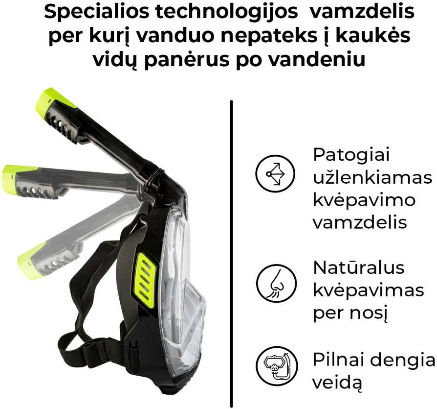 Beaster Scooter Nardymo kaukė Beaster BS1523SF, L/XL
