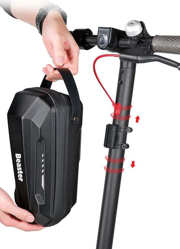 Beaster Scooter Pakabinamas krepšys paspirtukui Beaster, BS93BG, neperšlampantis, talpa 3 l