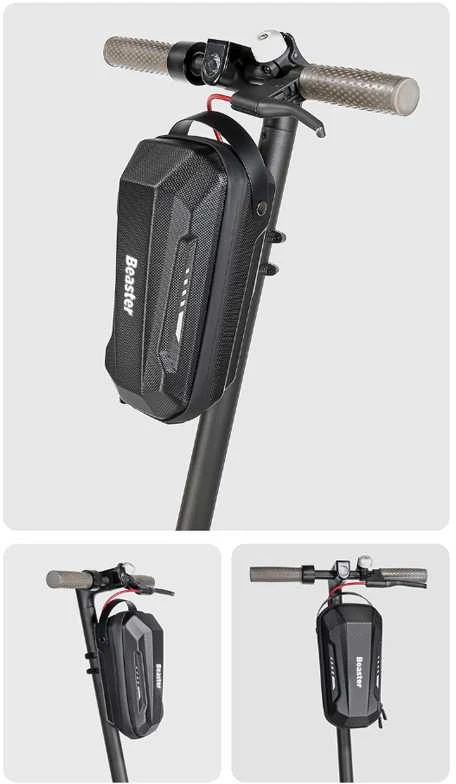 Beaster Scooter Pakabinamas krepšys paspirtukui Beaster, BS93BG, neperšlampantis, talpa 3 l