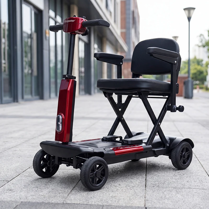 Beaster Sulankstomas elektrinis keturratis motoroleris BSFOLD, 270 W