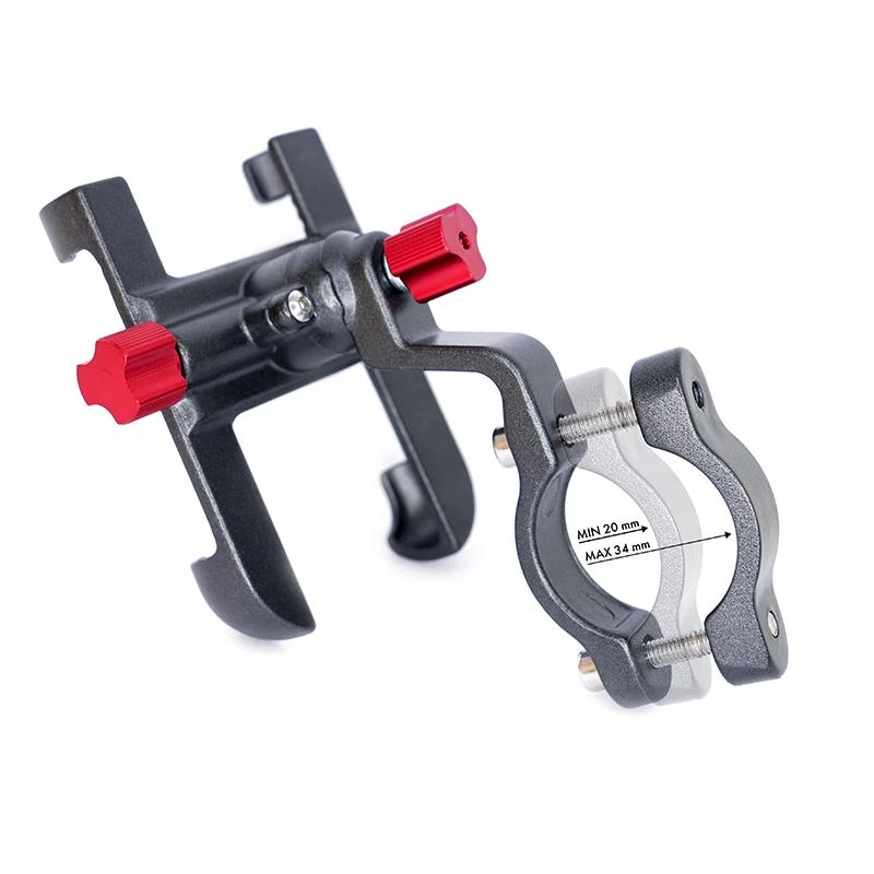 Beaster Scooter Mobiliojo telefono laikiklis Beaster BS03SL, tamsiai pilkas