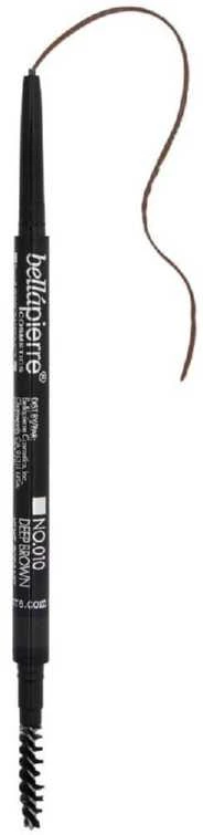 Bellapierre Cosmetics Antakių pieštukas Bellapierre TwistUP Brow Pieštukas Deep Brown BPEN013