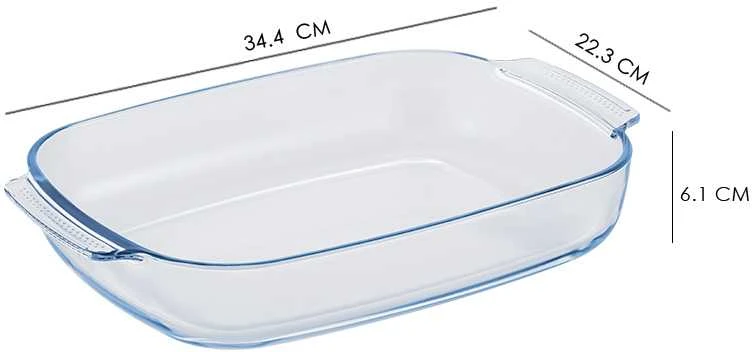 Borosilikatinio stiklo kepimo indas Zyle ZY1429GD, 2,9 l