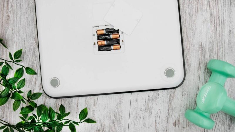 CECOTEC Svarstyklės Surface Precision 95 išmaniosios skaitmeninės vonios svarstyklės didelio tikslumo su jungiamumu ir matavimo juostele