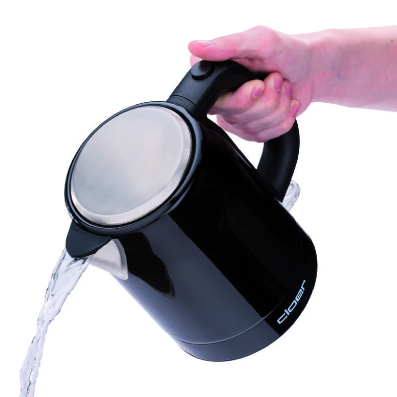 CLoer Virdulys 4510 Standard 2200 W 1 L Nerūdijantis plienas 360° rotational base Juodas/stainless steel