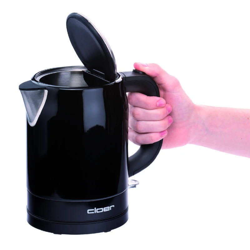 CLoer Virdulys 4510 Standard 2200 W 1 L Nerūdijantis plienas 360° rotational base Juodas/stainless steel