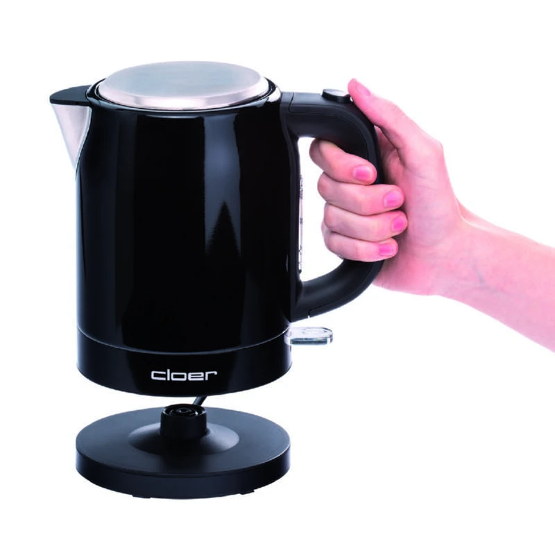 CLoer Virdulys 4510 Standard 2200 W 1 L Nerūdijantis plienas 360° rotational base Juodas/stainless steel