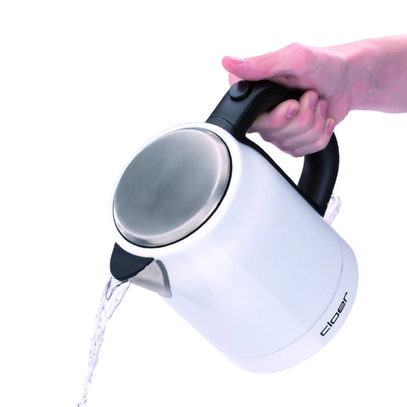 Virdulys CLoer Standard, Nerūdijantis plienas, Baltas/stainless steel, 2200 W, 360° rotational base, 1 L