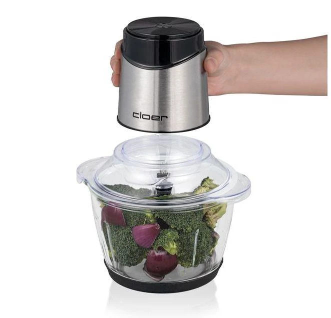 Maisto smulkintuvas Cloer 6829, 400 W, talpa 1,2 litrai