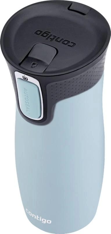 Kelioninis termopuodelis Contigo West Loop Iced Aqua 2137558, 470 ml