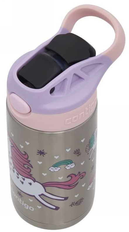 Contigo Vaikiška gertuvė Easy Clean Strawberry Unicorn CON2178083, 380 ml