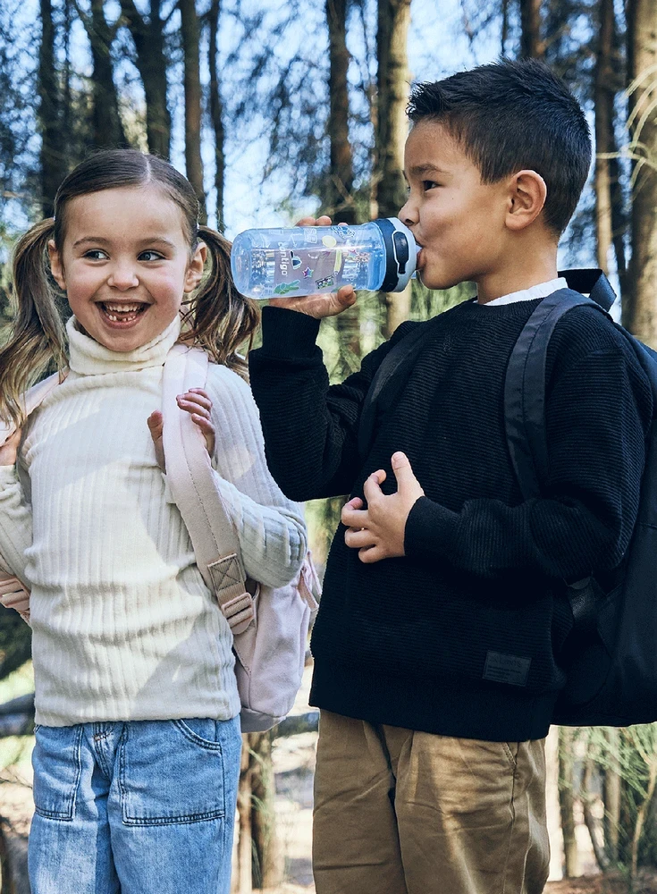 Contigo Vaikiška gertuvė Jessie AUTOPOP™ Periwinkle School CON2195674, 420 ml