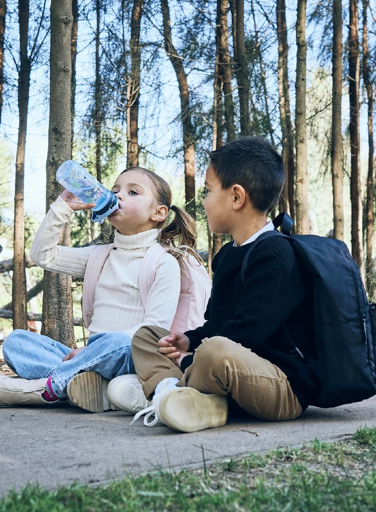 Contigo Vaikiška gertuvė Jessie AUTOPOP™ Periwinkle School CON2195674, 420 ml