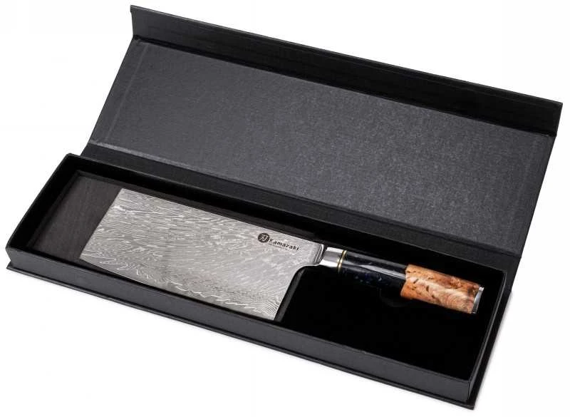 Damasko plieno peilis Kamazaki Chef's Peilis KZI112KN, 17,5 cm