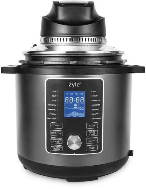 Daugiafunkcis elektrinis greitpuodis su gruzdintuve Zyle ZY806MC, 1200 W, 8 l