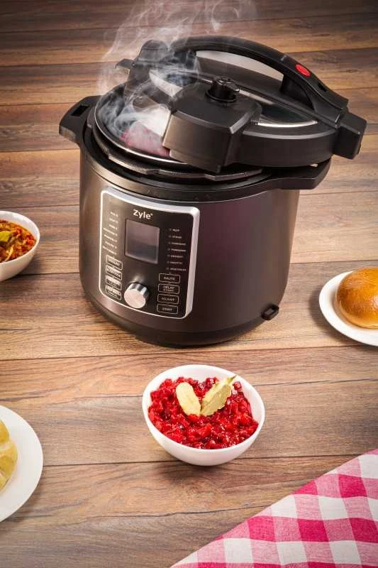 Daugiafunkcis elektrinis greitpuodis su gruzdintuve Zyle ZY806MC, 1200 W, 8 l