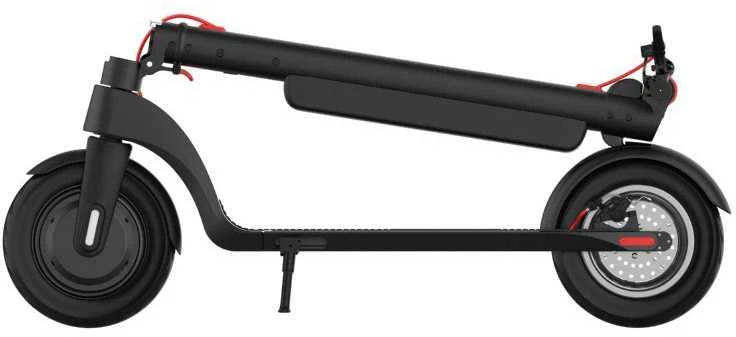 Elektrinis paspirtukas Beaster Scooter BS801BMAX, 700 W, 36 V, 12.8 Ah, 25,4 cm ratai, juodas