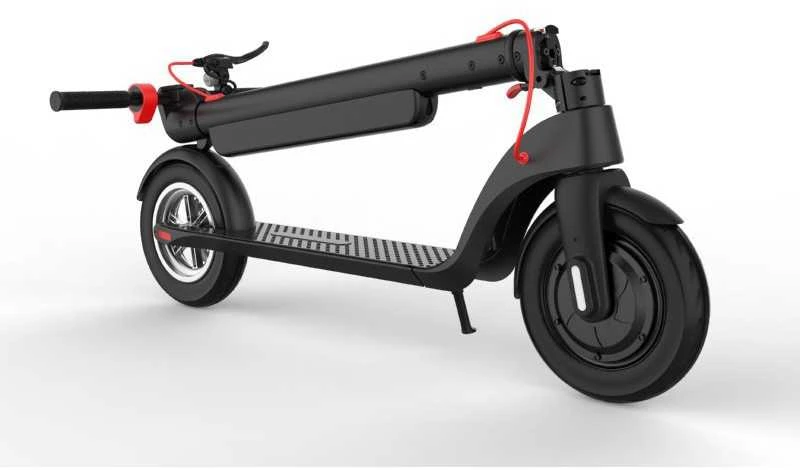 Elektrinis paspirtukas Beaster Scooter BS801BMAX, 700 W, 36 V, 12.8 Ah, 25,4 cm ratai, juodas