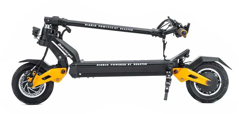 Elektrinis paspirtukas Beaster Scooter Diablo Pro Max BSDIABLOPROYMAX, skirtas bekelei
