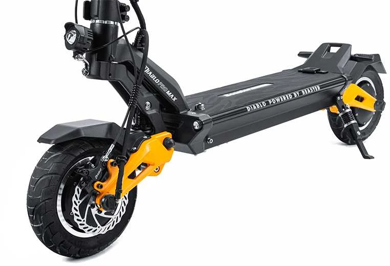 Elektrinis paspirtukas Beaster Scooter Diablo Pro Max BSDIABLOPROYMAX, skirtas bekelei