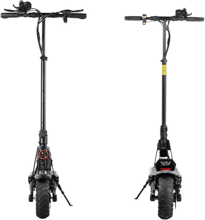 Elektrinis paspirtukas Beaster Scooter Nero, 1200 W, 48 V, 18,2 Ah, diskiniai stabdžiai, skirtas bekelei