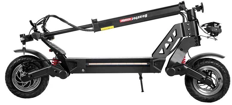 Elektrinis paspirtukas Beaster Scooter Nero, 1200 W, 48 V, 18,2 Ah, diskiniai stabdžiai, skirtas bekelei