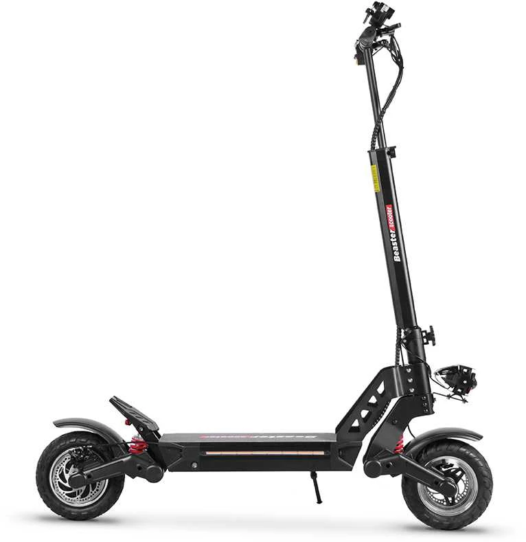 Elektrinis paspirtukas Beaster Scooter Nero, 1200 W, 48 V, 18,2 Ah, diskiniai stabdžiai, skirtas bekelei