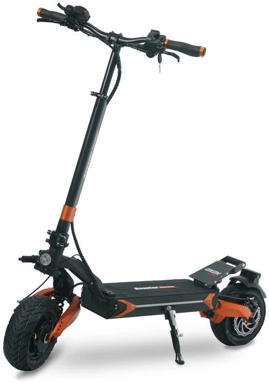 Elektrinis paspirtukas Beaster Scooter OXEN PRO, 2x1500 W, 60 V, 23,4 Ah, plentinės padangos, skirtas bekelei (ne viešajam eismui)