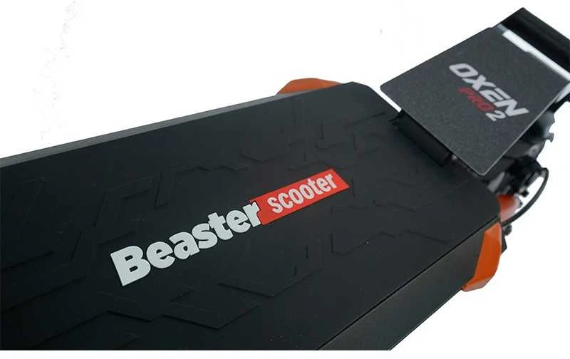 Elektrinis paspirtukas Beaster Scooter OXEN PRO2, 2x1500 W, 60 V, 28,8 Ah LG, plentinės padangos, skirtas bekelei