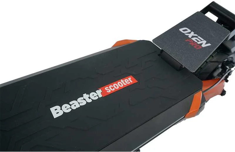 Elektrinis paspirtukas Beaster Scooter OXEN PRO, 2x1500 W, 60 V, 23,4 Ah, plentinės padangos, skirtas bekelei (ne viešajam eismui)